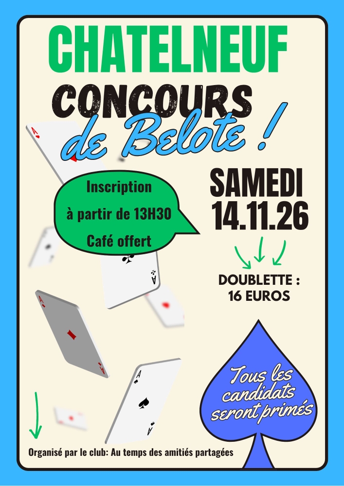 Concours de belote